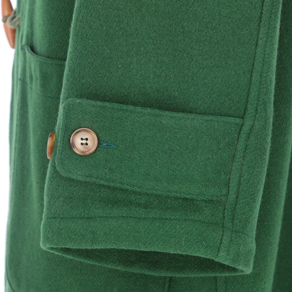 C.P. Company Green Wool Hooded Coat - '90s Green Wool Good - Box View