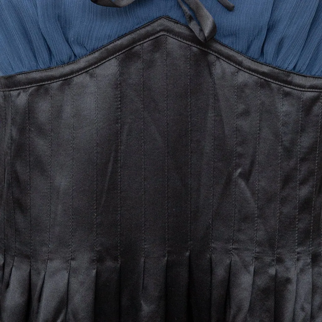 Moschino Cheap and Chic Silk Dress - '10s Black Silk Good - Box View