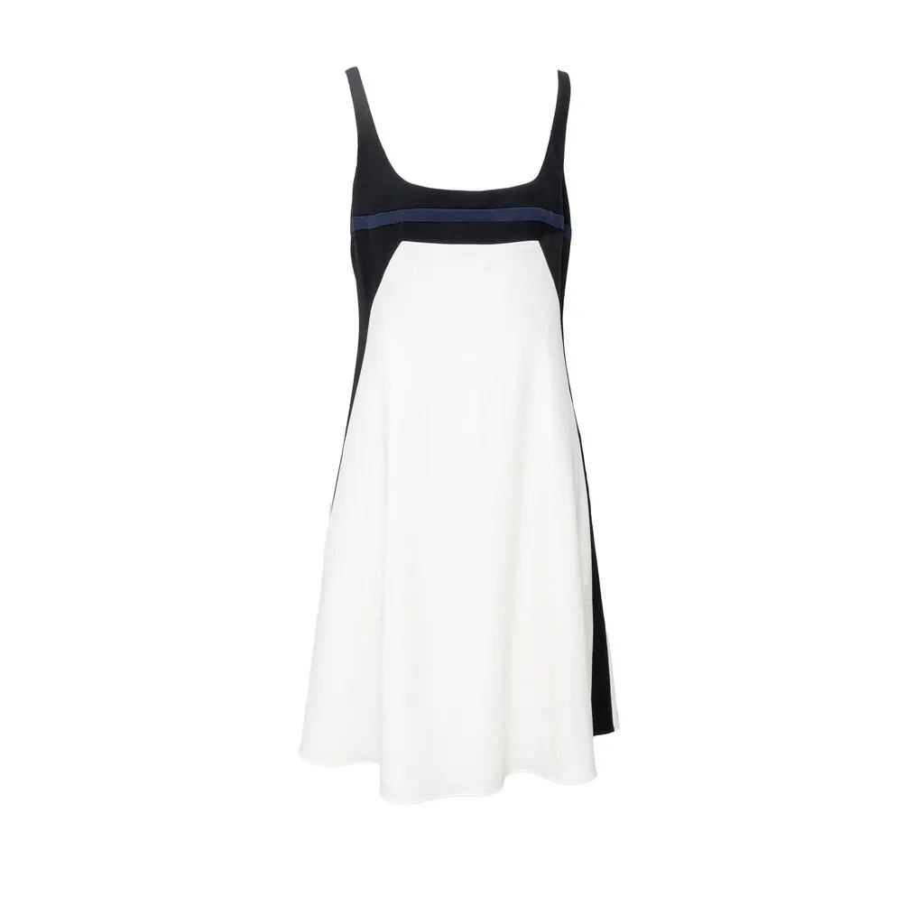 Narciso Rodriguez Colorblock Dress - '10s Blue Good - Front View