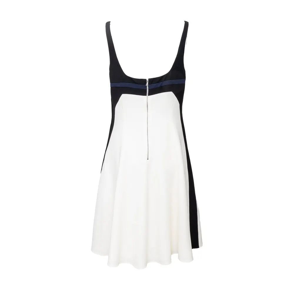 Narciso Rodriguez Colorblock Dress - '10s Blue Good - Back View