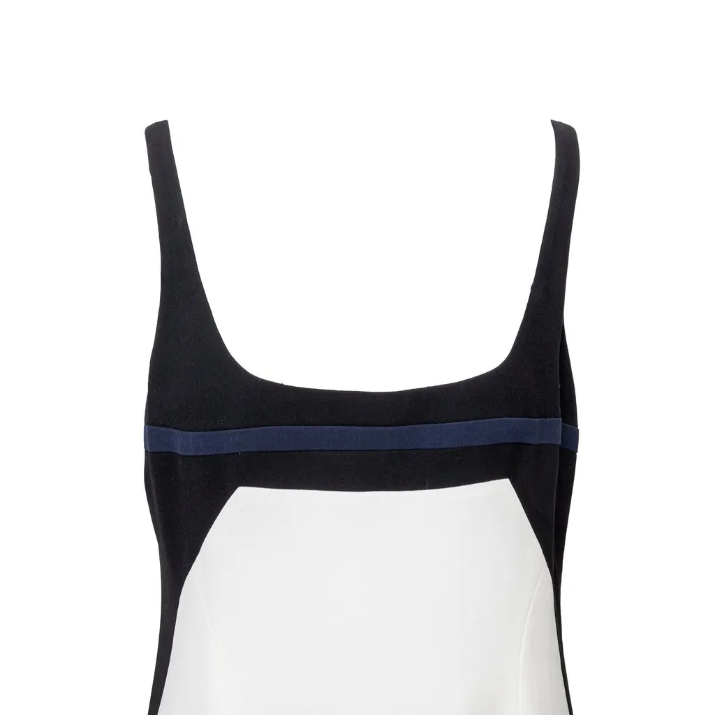 Narciso Rodriguez Colorblock Dress - '10s Blue Good - Inside View