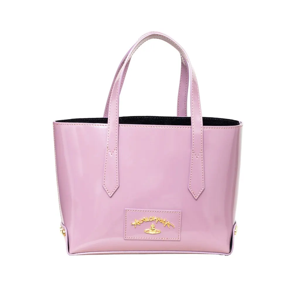 Vivienne Westwood Anglomania Newcastle Tote Bag - '20s Red Leather Good - Front View