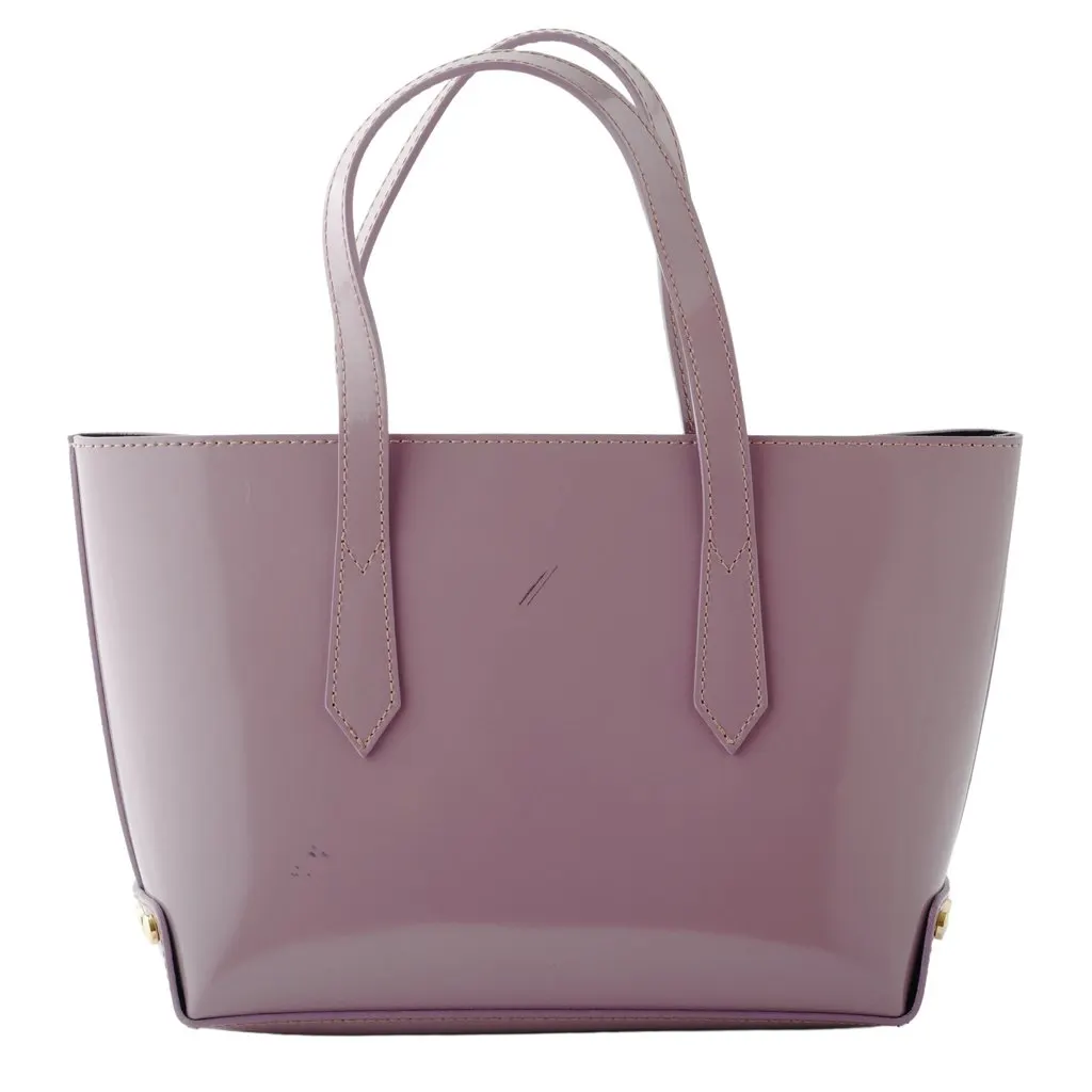 Vivienne Westwood Anglomania Newcastle Tote Bag - '20s Red Leather Good - Back View