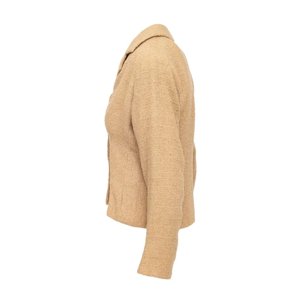 Balenciaga Vintage Blazer - '50s Red Good - Back View