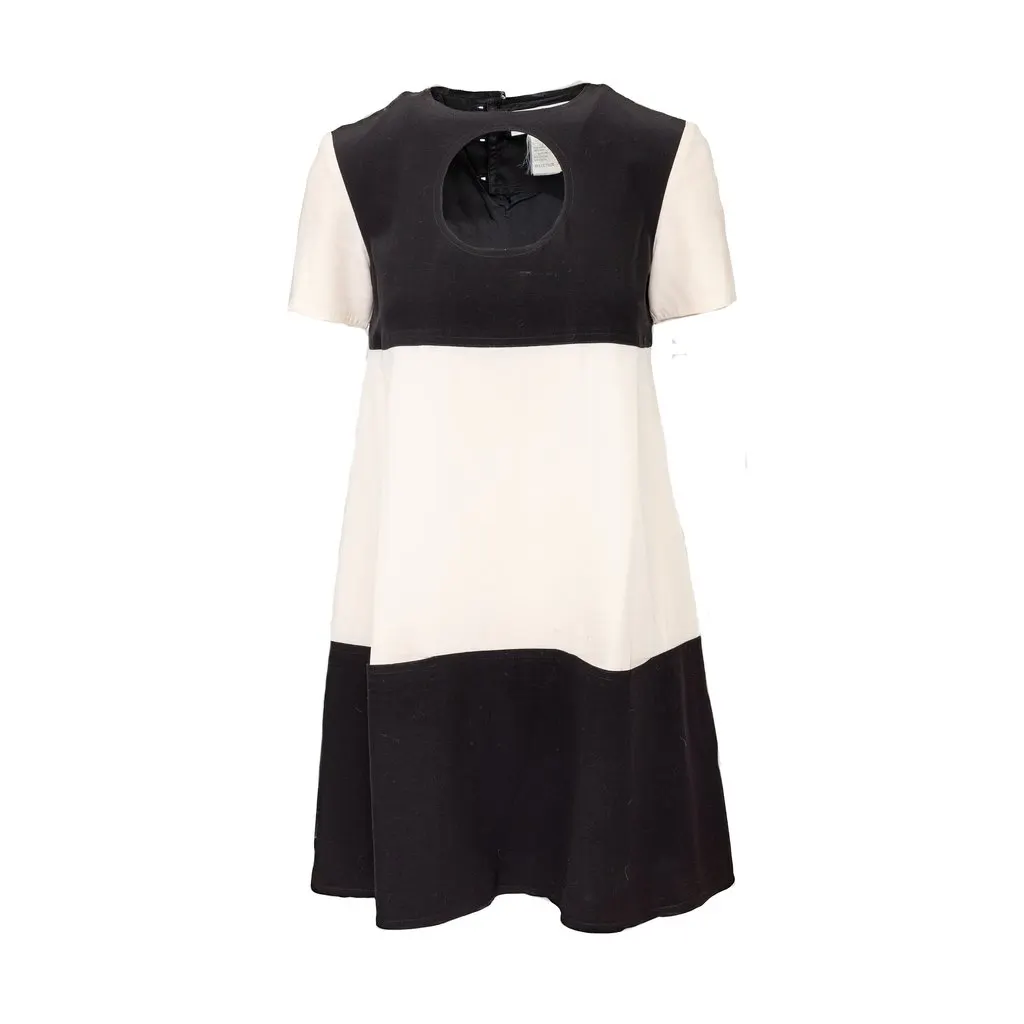 Courrèges Vintage Dress - '60s MultiColor Good - Front View