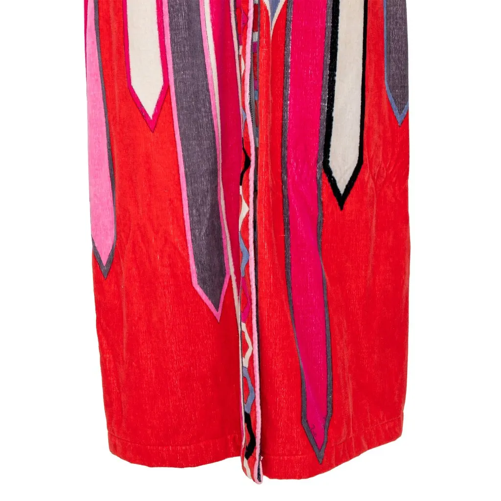 Emilio Pucci Velvet Dress - '90s Red Velvet Good - Box View