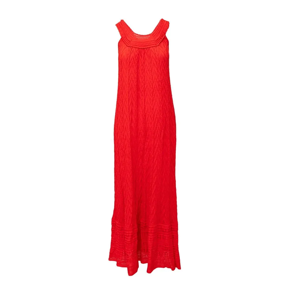 Missoni M Missoni Maxi Dress - '10s Red Good - Front View