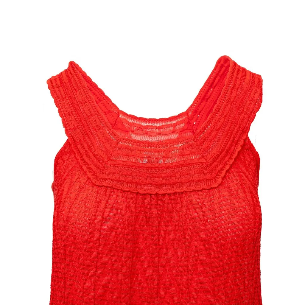 Missoni M Missoni Maxi Dress - '10s Red Good - Inside View