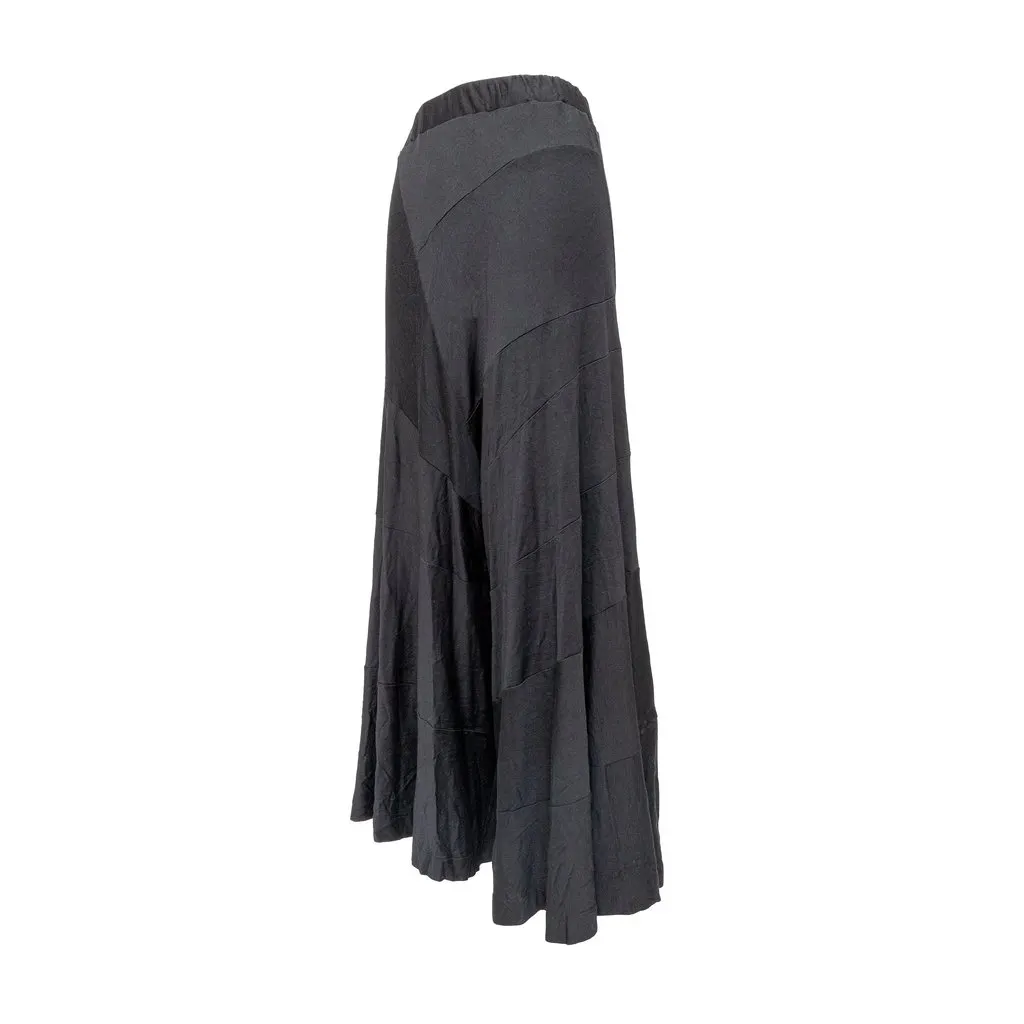 Junya Watanabe Asymmetric Loose Trousers - '10s MultiColor Cotton Good - Back View