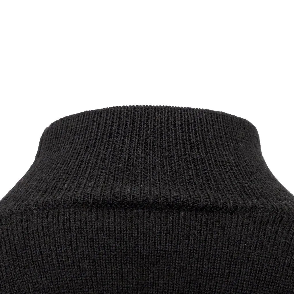 Alexander Wang Highneck Sweater - '10s Black Wool Good - Box View