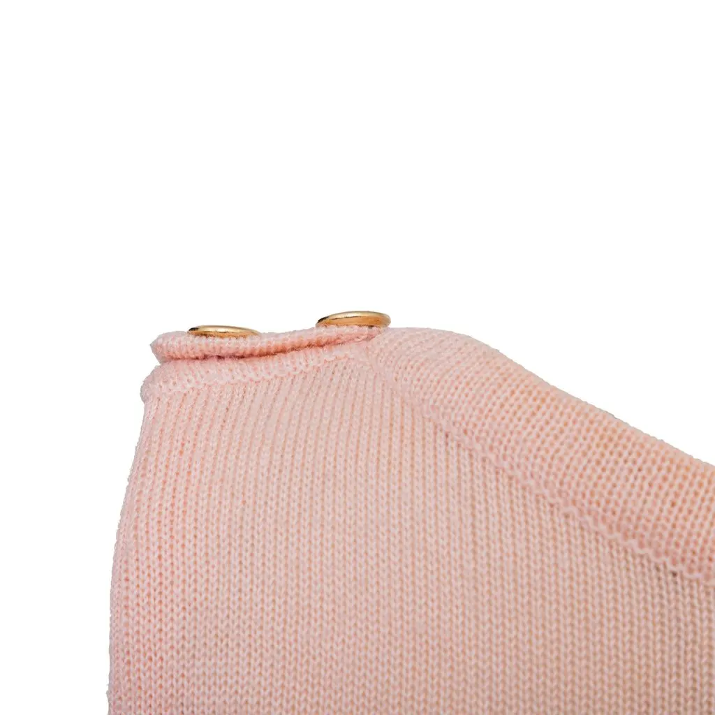 Emilio Pucci Vintage Knit Top - '70s Pink Linen Good - Box View