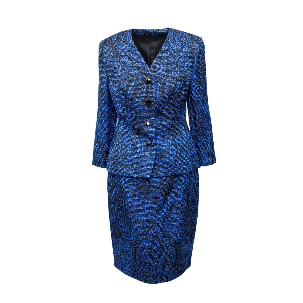 Unsigned Jacquard Set - '80s Black Canvas Good - Front View