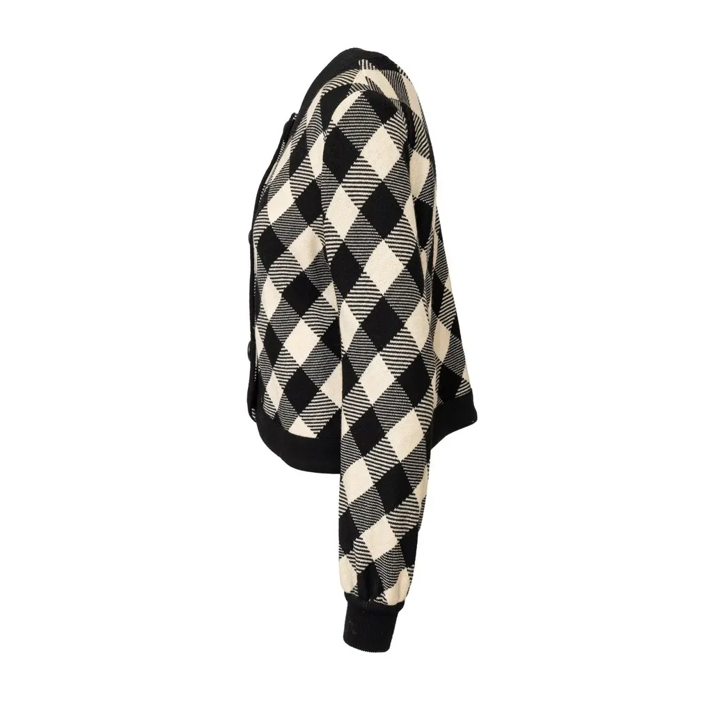 Valentino Studio Checkered Wool Set - '90s Red Wool Good - Box View