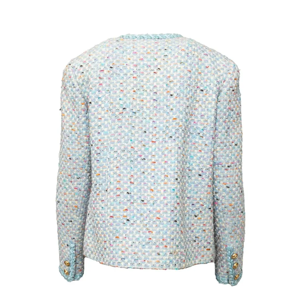 Unsigned Tweed Set - '90s Blue Tweed Good - Model View