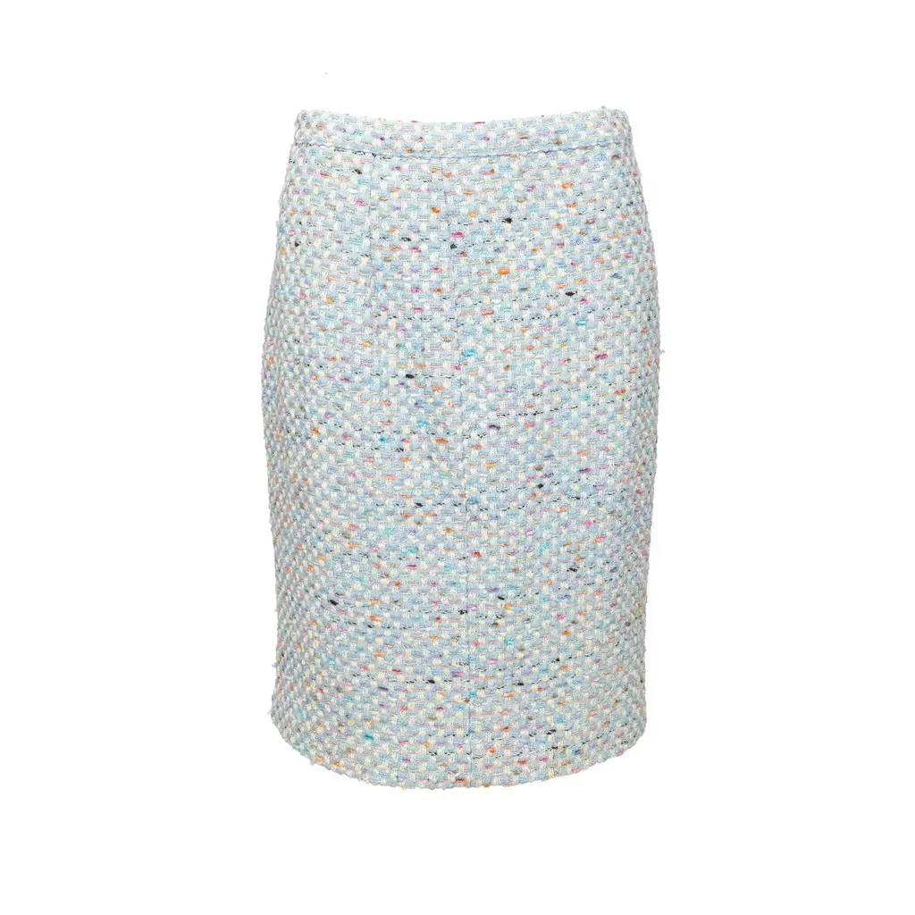 Unsigned Tweed Set - '90s Blue Tweed Good - Box View