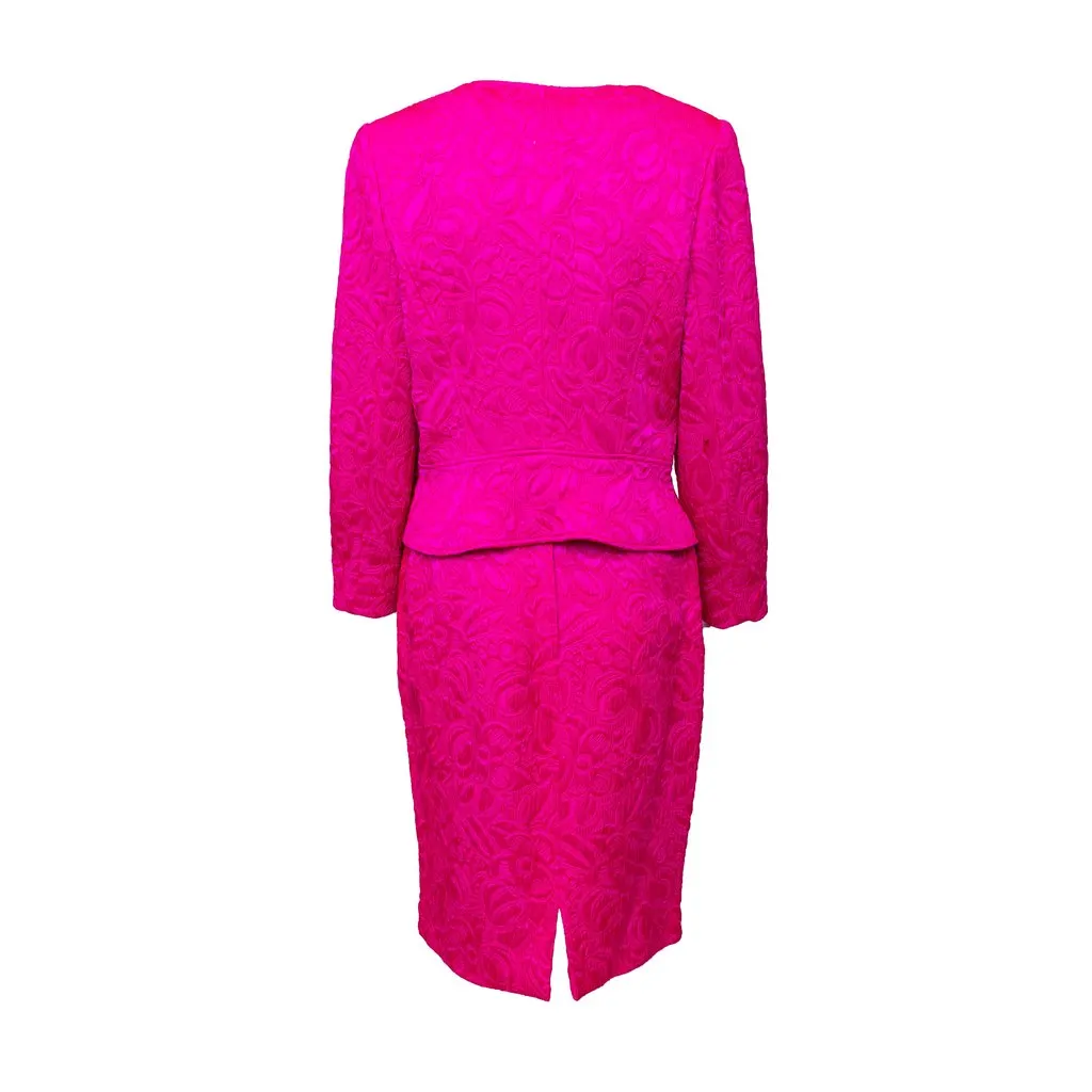 Ungaro Jacquard Set - '90s Pink Canvas Good - Back View