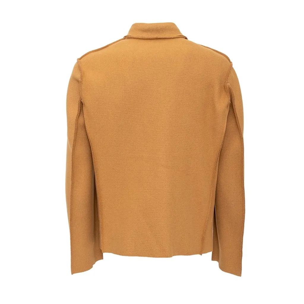Emporio Armani Wool Jacket - '20s Brown Wool Good - Box View