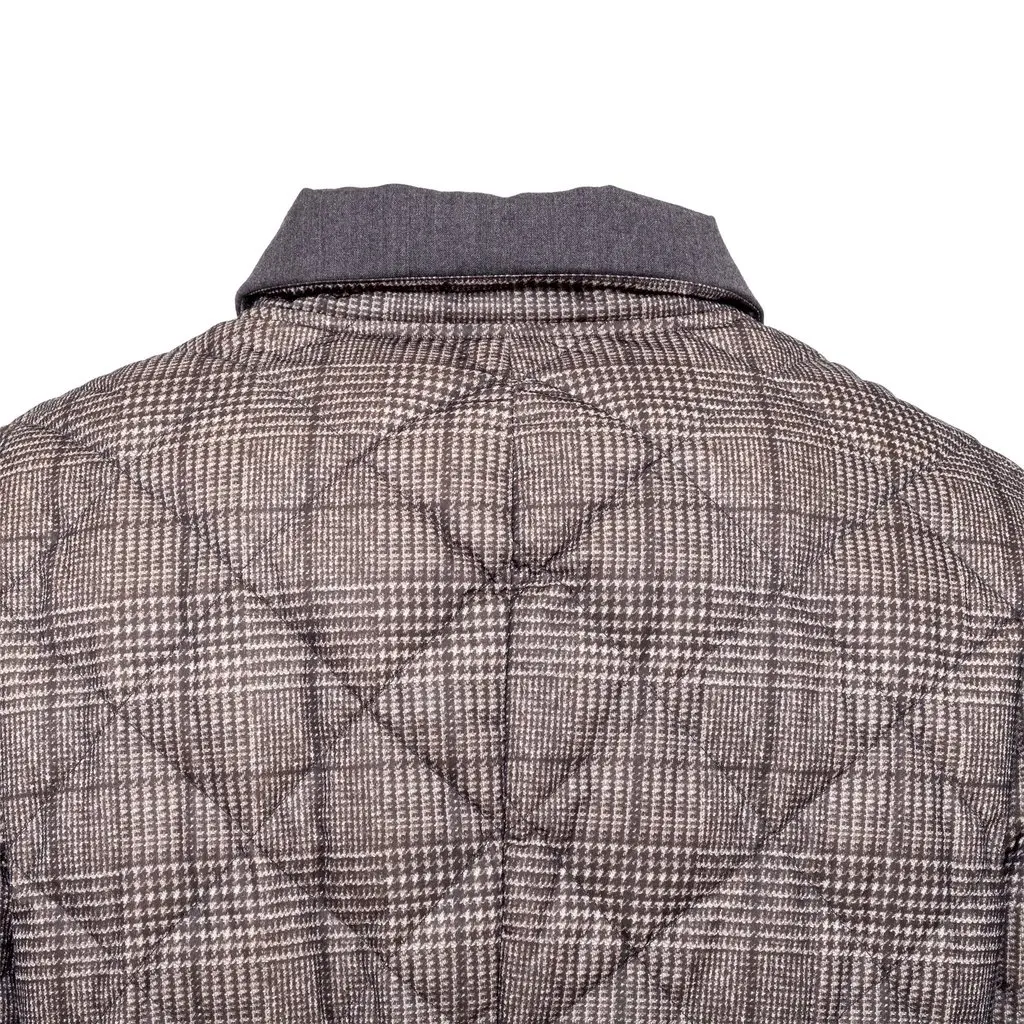 Emporio Armani Quilted Down Jacket - '20s Grey Good - Box View
