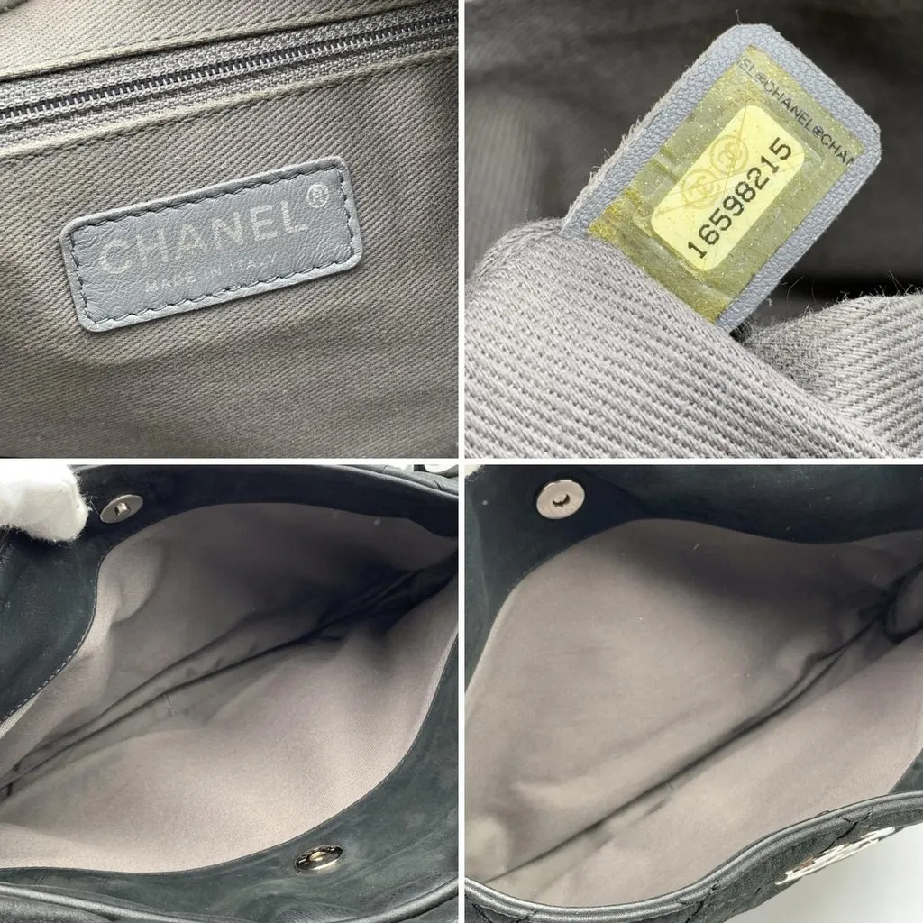 Chanel Shoulder Bag Camera Black Leather Good - Box View