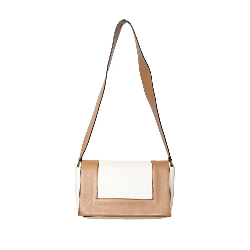 Celine Medium Frame Bag - '10s MultiColor Leather Good - Model View