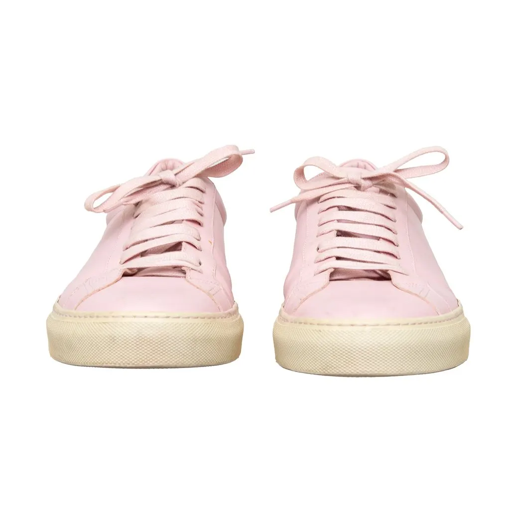 Givenchy Classic Low Sneakers - '10s Pink Leather Good - Inside View