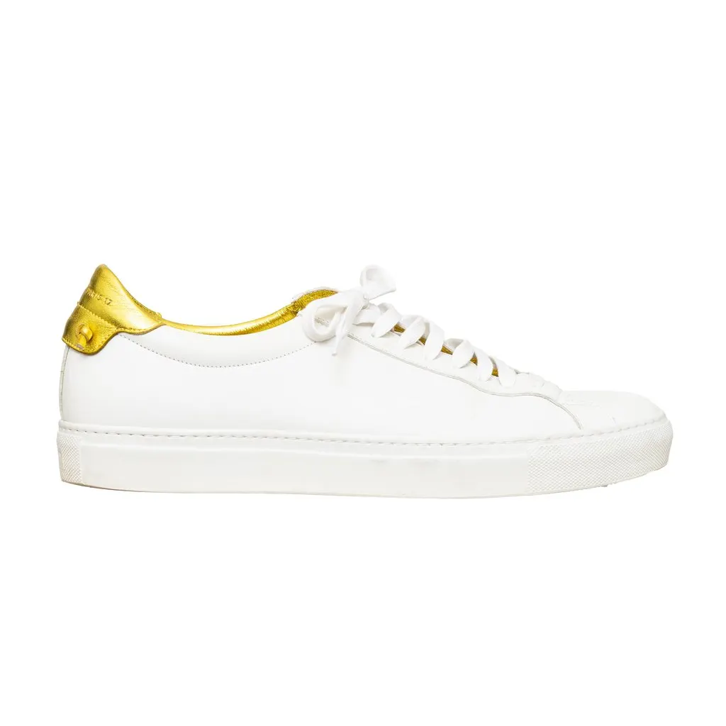 Givenchy Urban Street Sneakers - '20s White Leather Good - Front View