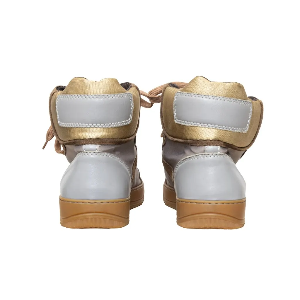 Lanvin High Top Sneakers - '10s MultiColor Leather Good - Box View