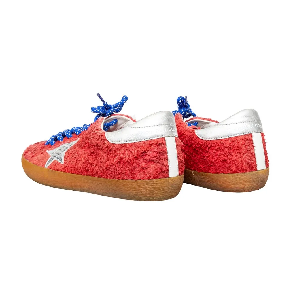 Golden Goose Super-Star Sneakers - '10s Gold Suede Good - Box View