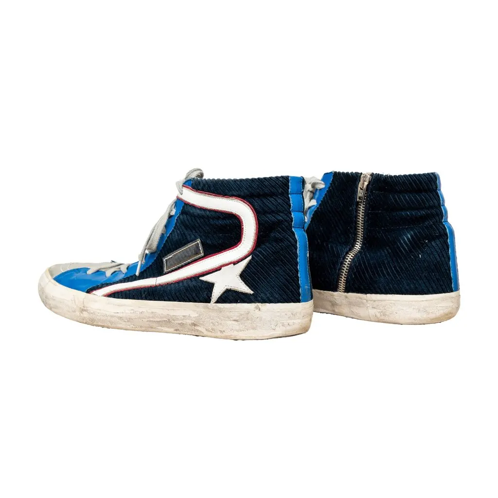 Golden Goose Slide Sneakers - '10s Gold Leather Good - Box View