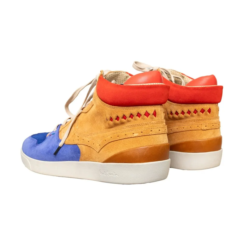 Paul Smith Jeans Suede Sneakers - '20s Brown Suede Good - Back View