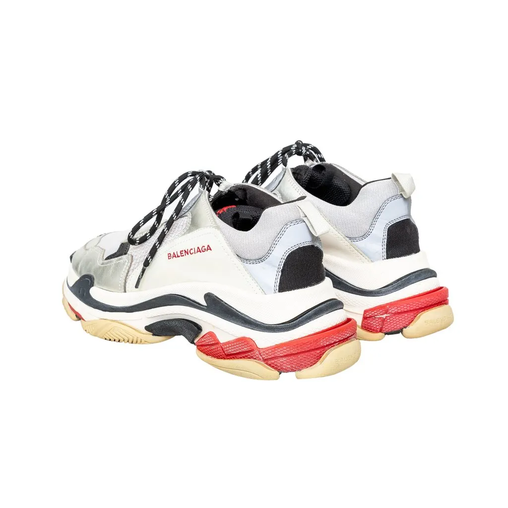 Balenciaga Triple S Sneakers - '20s Black Good - Back View