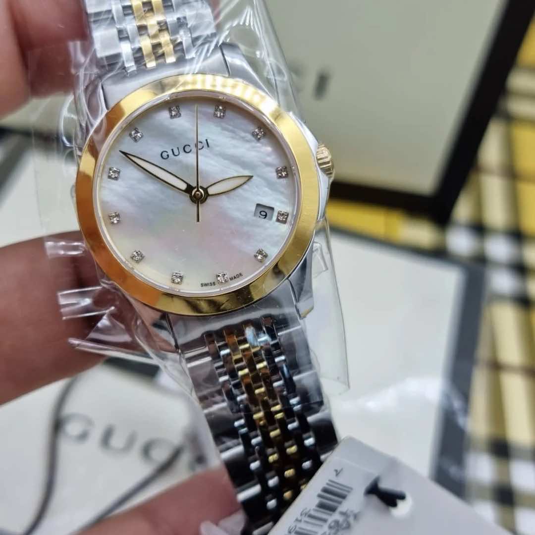 Gucci G-Timeless YA126513 Silver Never worn, with tag - Inside View