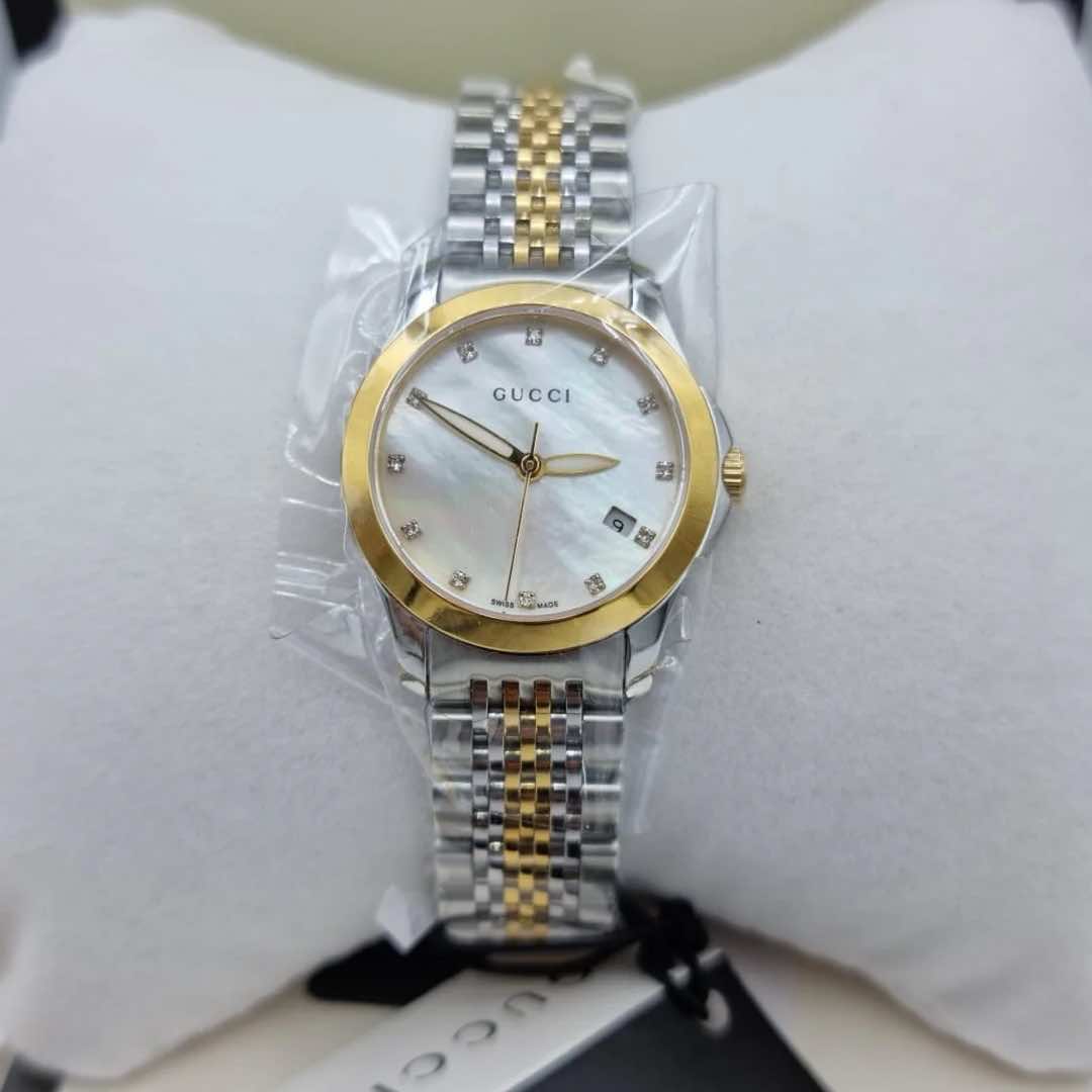 Gucci G-Timeless YA126513 Silver Never worn, with tag - Box View