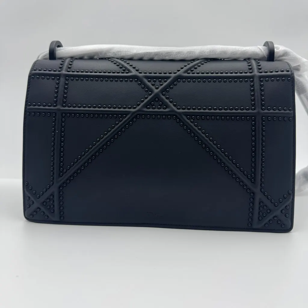 Dior Diorama Black Leather Very good - Back View