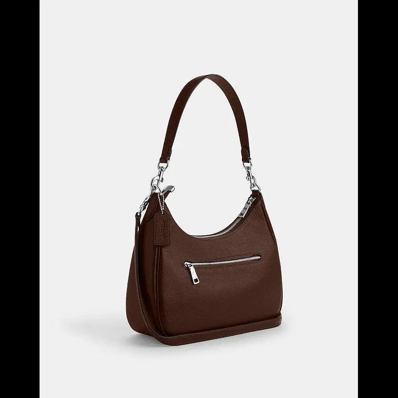 Coach Teri Hobo Burgundy Leather Never worn, with tag - Back View
