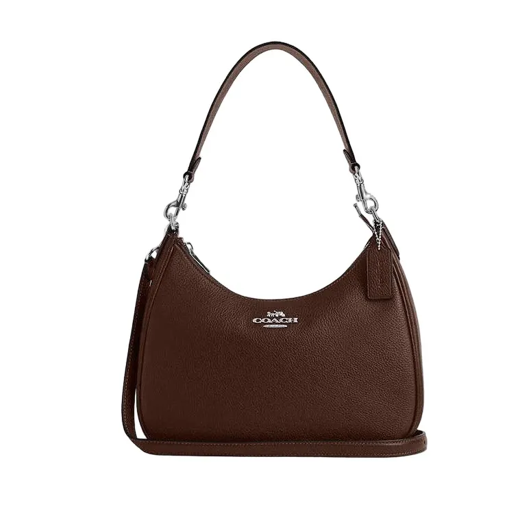 Coach Teri Hobo Burgundy Leather Never worn, with tag - Front View
