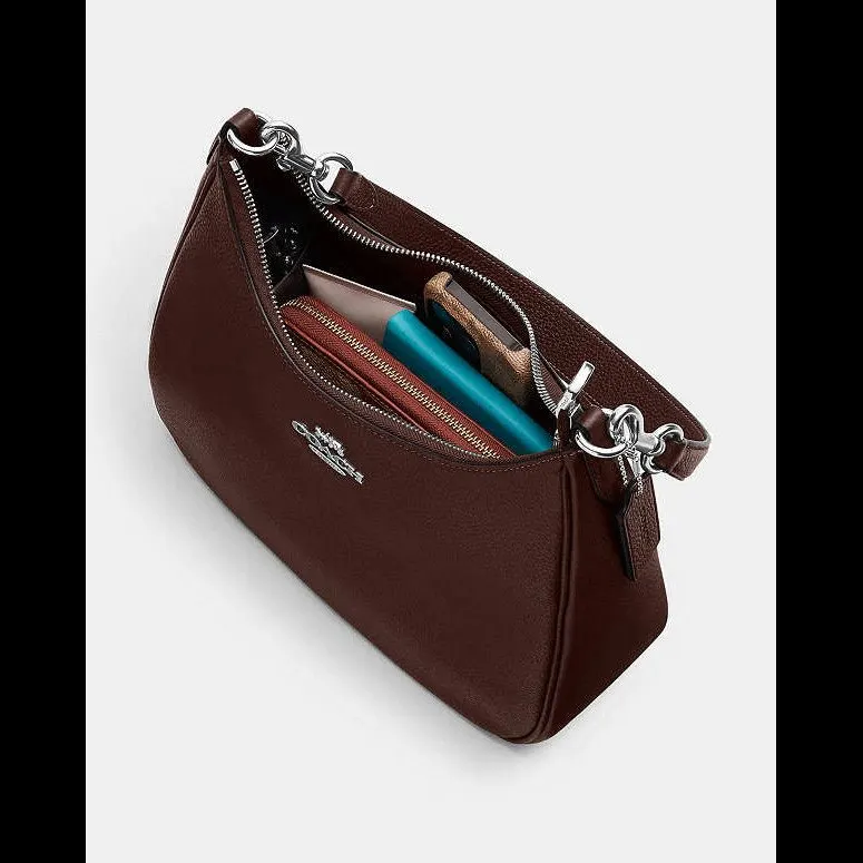 Coach Teri Hobo Burgundy Leather Never worn, with tag - Box View