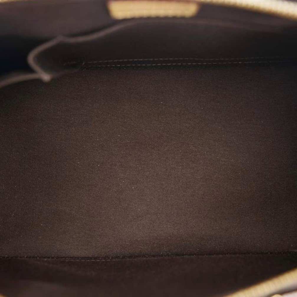 Louis Vuitton Alma Burgundy Leather Gold Never worn - Inside View