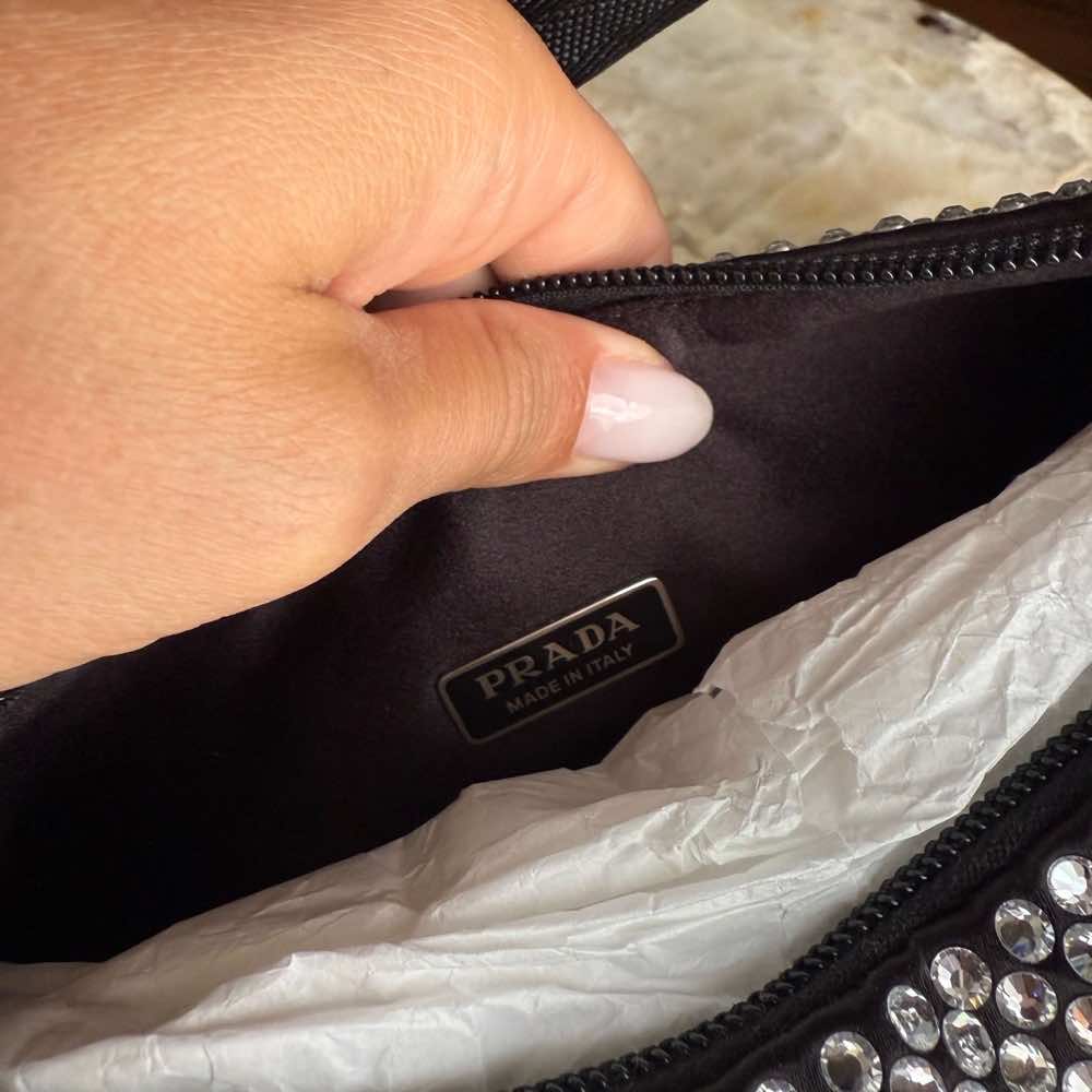 Prada Embellished Satin - 4