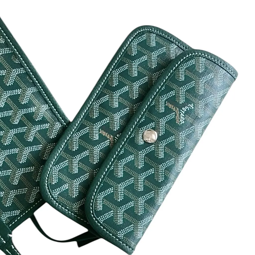 Goyard Goyard Hardy Bag Green Canvas Never worn, with tag - Box View