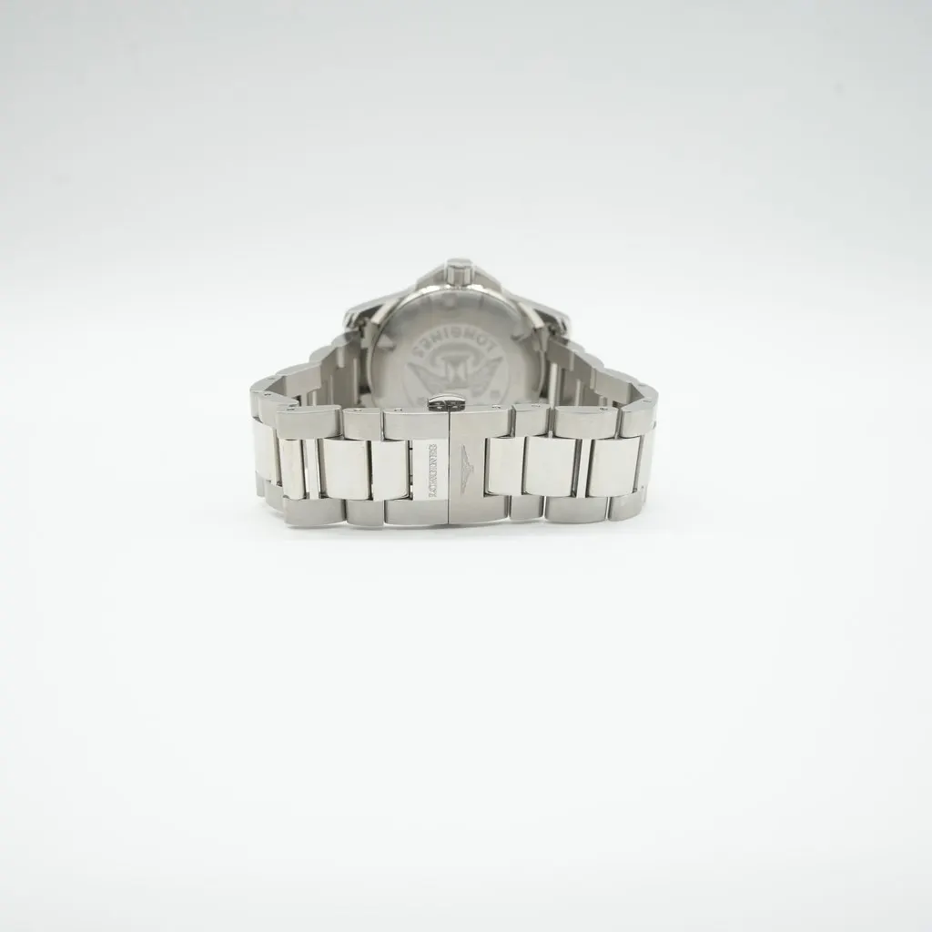 Longines 41 mm Conquest Automatic L3.677.4.76.6 White Good - Back View