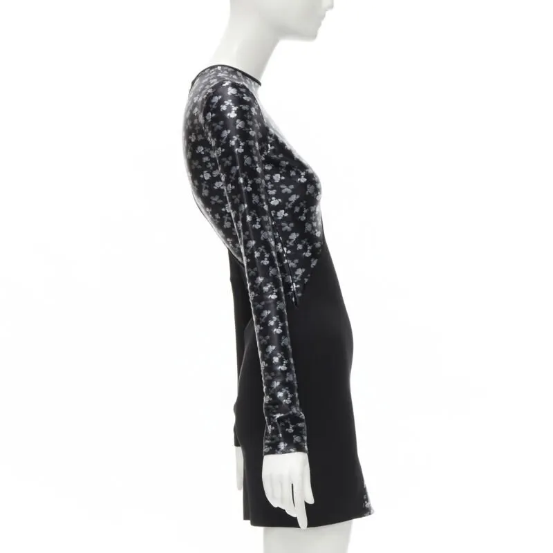 David Koma Butterfly Mini Black Polyester Never worn - Inside View