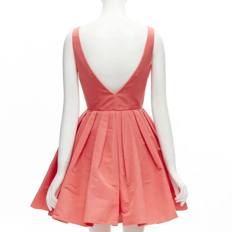 Alexander McQueen Pink Taffeta Fit Pink Polyester Never worn, with tag - Box View