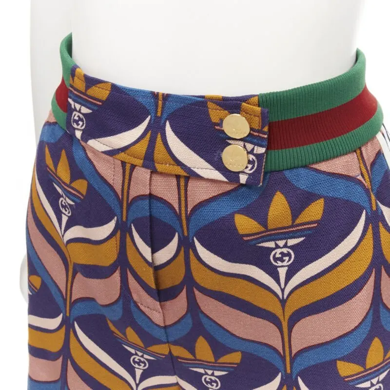 Gucci Trefoil Shorts MultiColor Cotton Never worn - Back View