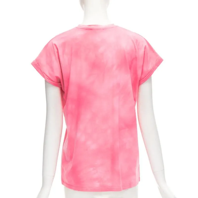 Balmain Palm Tree Shirt Pink Cotton Never worn - Box View