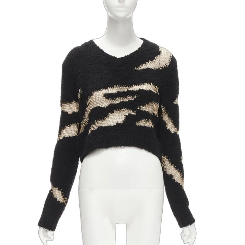 PHILOSOPHY DI LORENZO SERAFINI Gold Sheer Sweater MultiColor Never worn - Front View