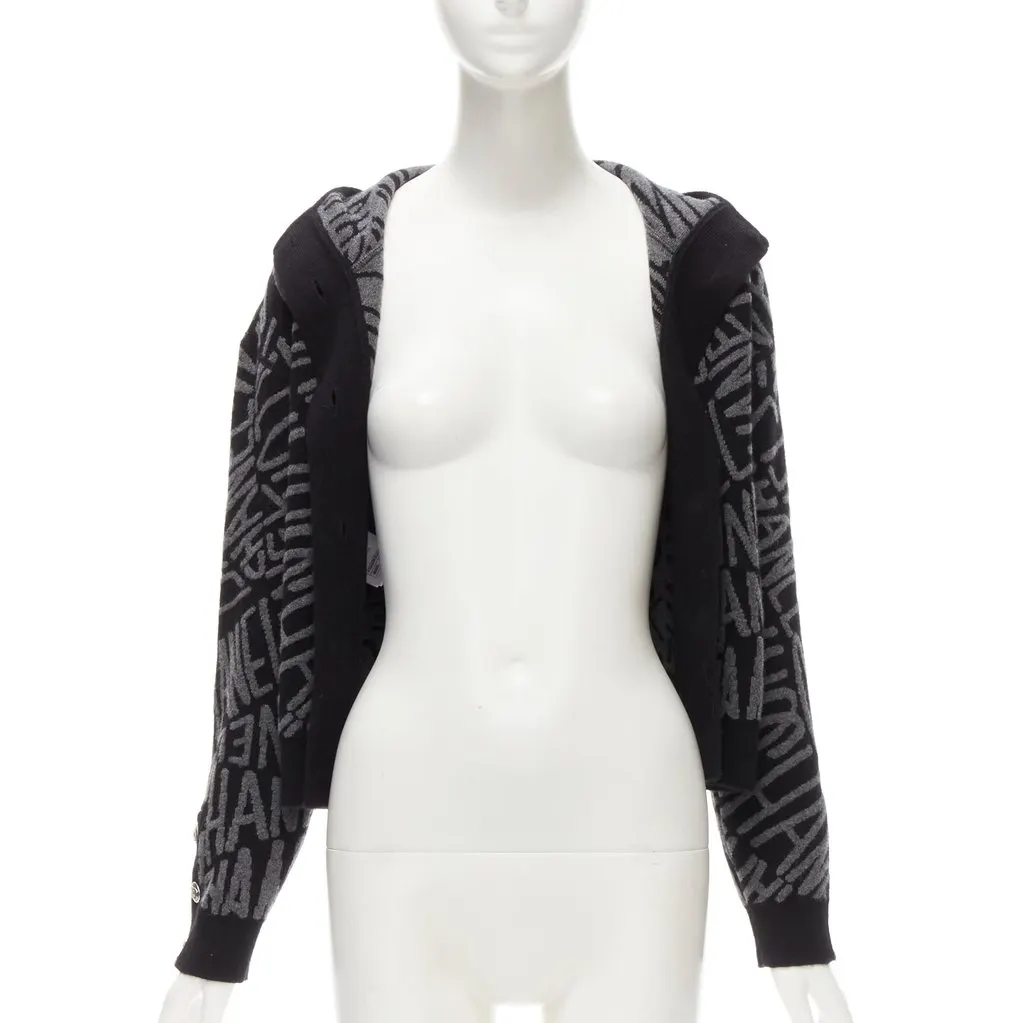 Chanel P70640K10206 Grey Cashmere Never worn - Inside View