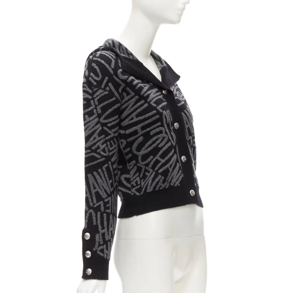 Chanel P70640K10206 Grey Cashmere Never worn - Model View