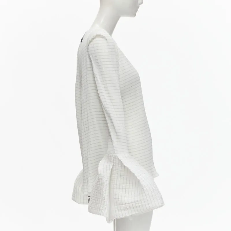 Maticevski Curve White Polyester Never worn - Model View