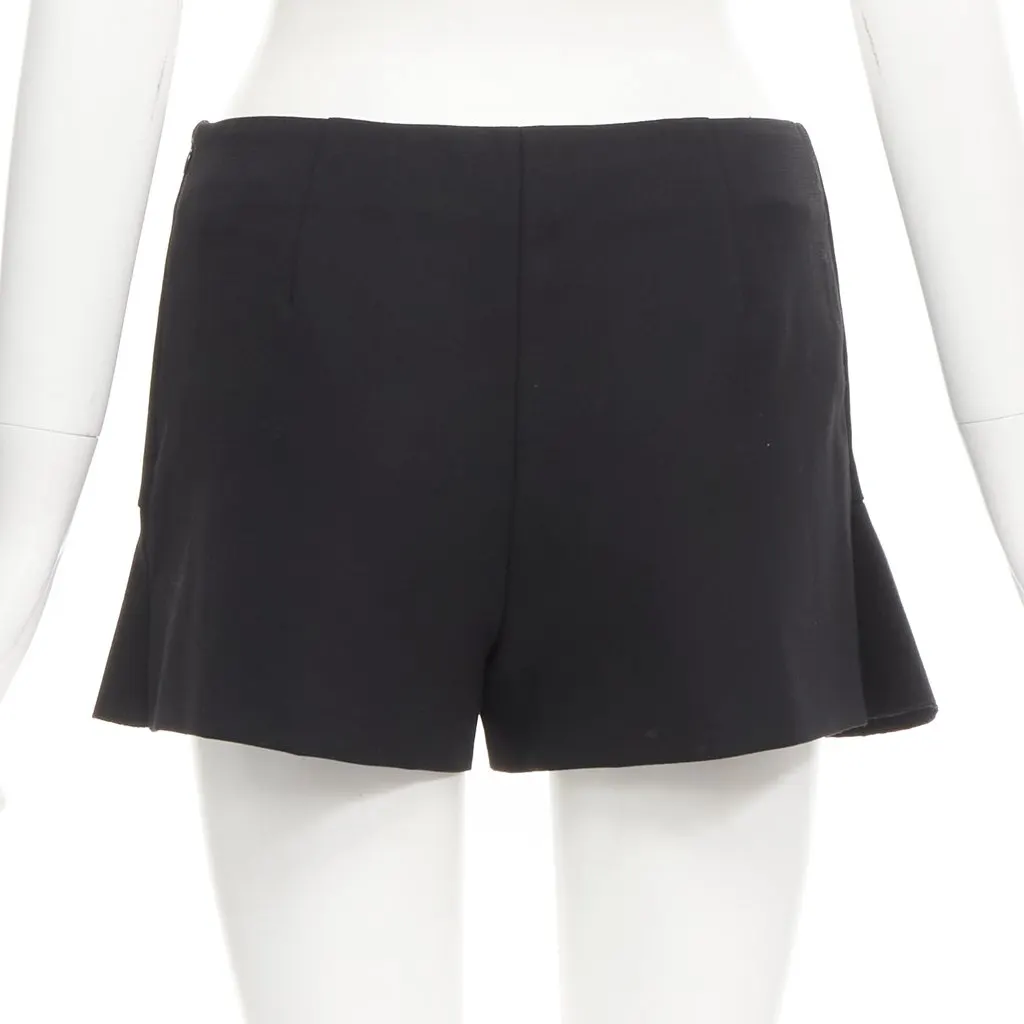 Red Valentino Ruffle Skorts Skirt Black Polyester Never worn - Box View
